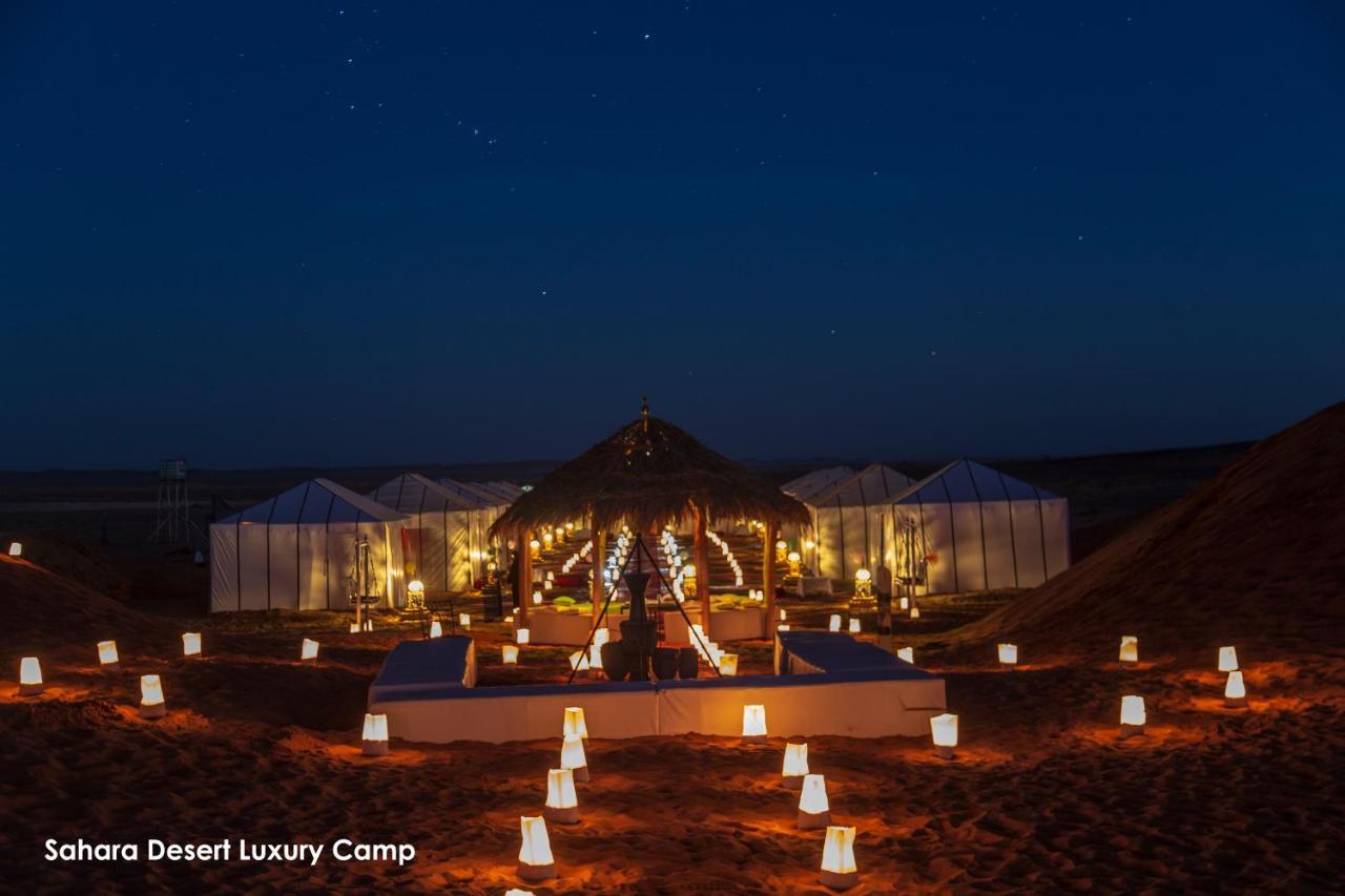 Отель Sahara Desert Luxury Camp Мерзуга Экстерьер фото